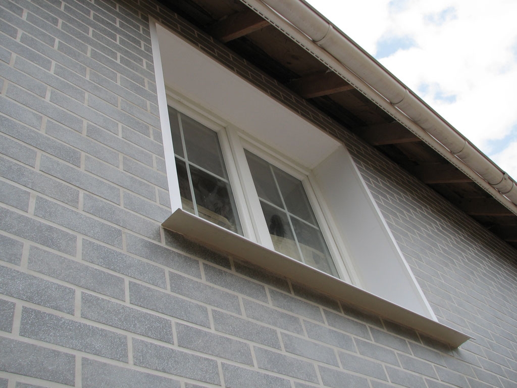 Фасадная Термопанель из Пенополиуретана ППУ 40 мм с Клинкерной плиткой Granit Grau 240*71*10 мм