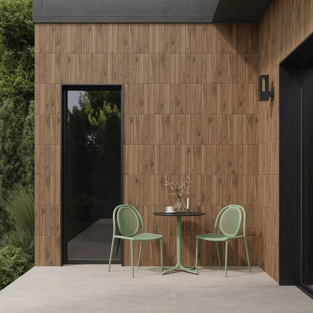 Carrizo Wood 600*300*8,5 мм клинкерная плитка большеформатная для фасада и цоколя