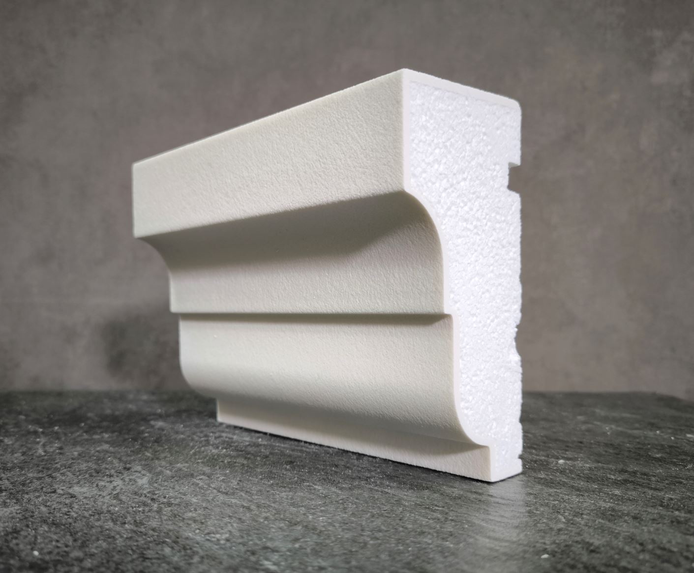 ПОДОКОННИК для Фасада и Интерьера - лепнина, декор из пенополистирола ПВ-160/2 160*80*2000 мм