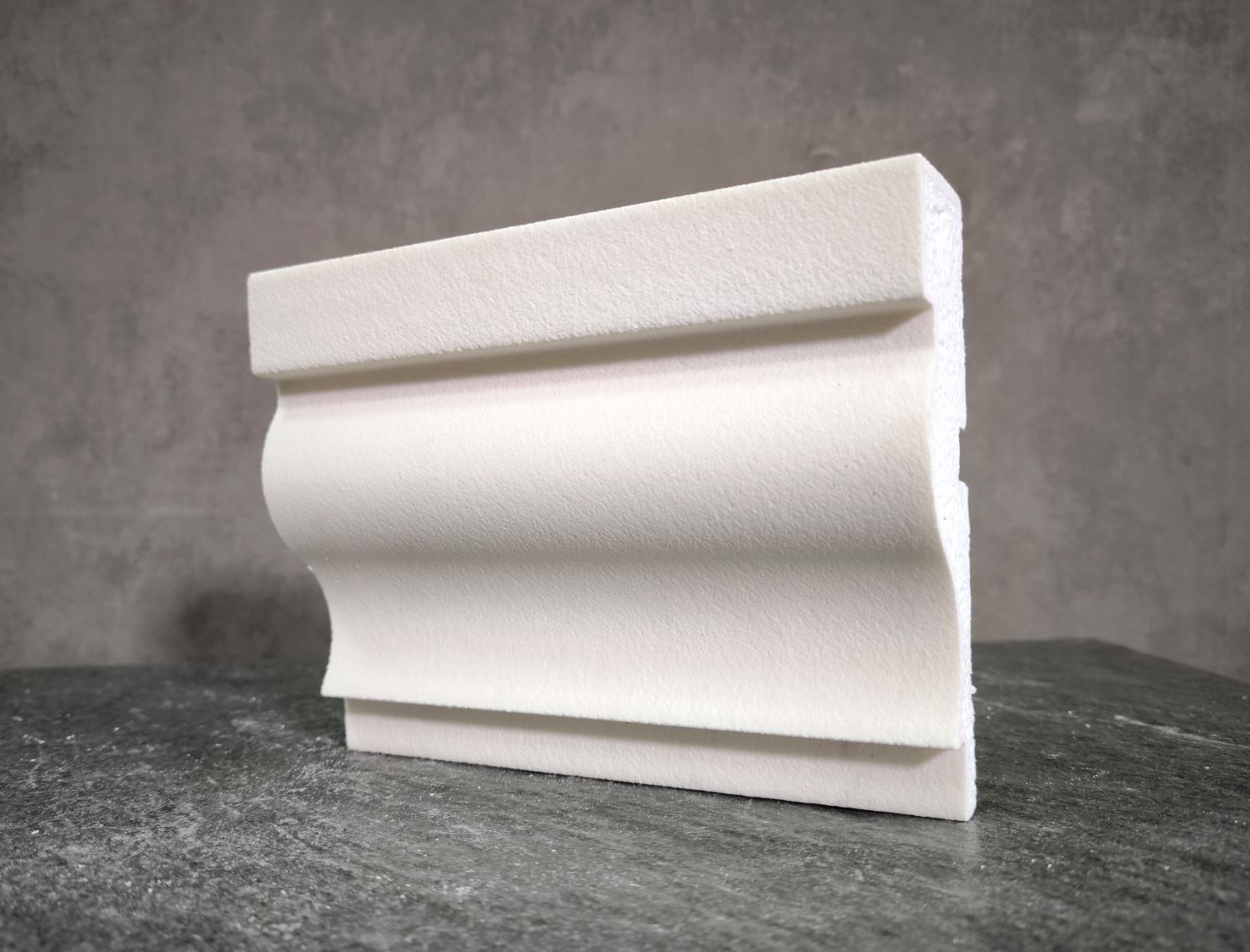 Молдинг для фасада - лепнина, декор из пенополистирола МВ-150/4 150*45*2000 мм