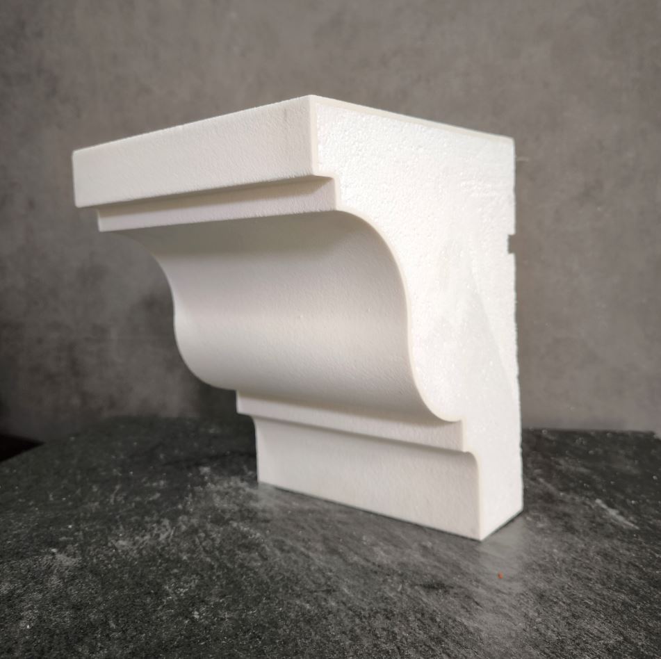 КАРНИЗ для Фасада и Интерьера - лепнина, декор из пенополистирола КВ-250/3 250*200*2000 мм