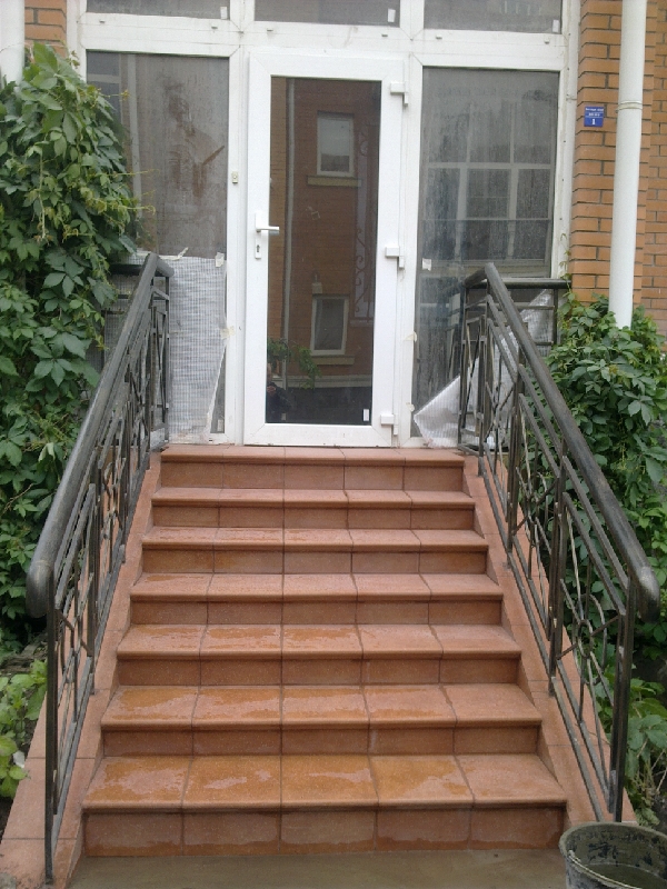 Клинкерная Плитка напольная противоскользящая Stroeher KERAPLATTE ROCCIA 841 rosso 240*115*10 мм