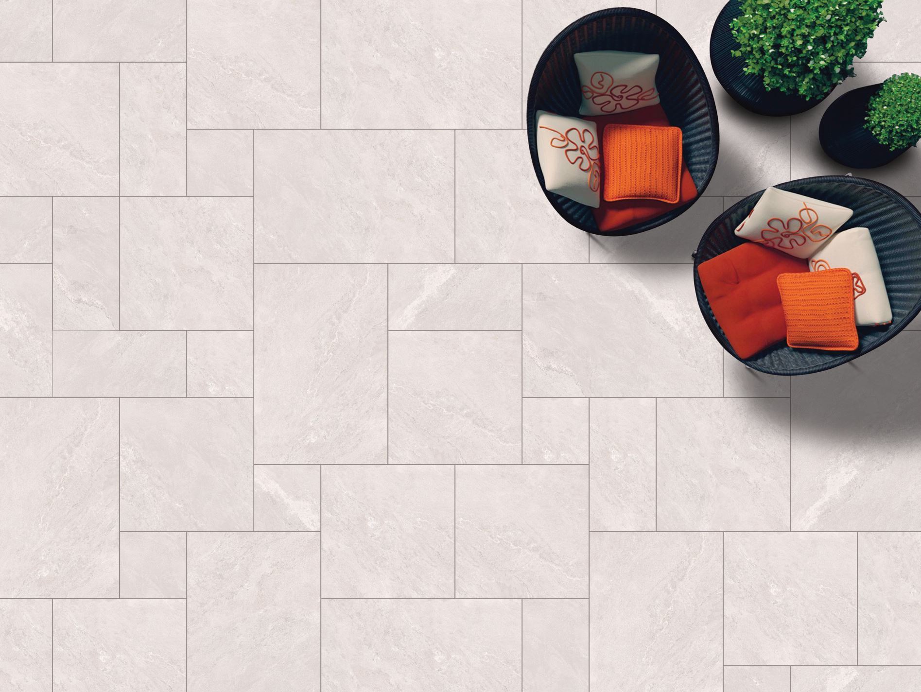 Mountain White 900x600x20 мм, тротуарная плитка уличная, противоскользящая, керамогранит OutdoorDesign 20мм