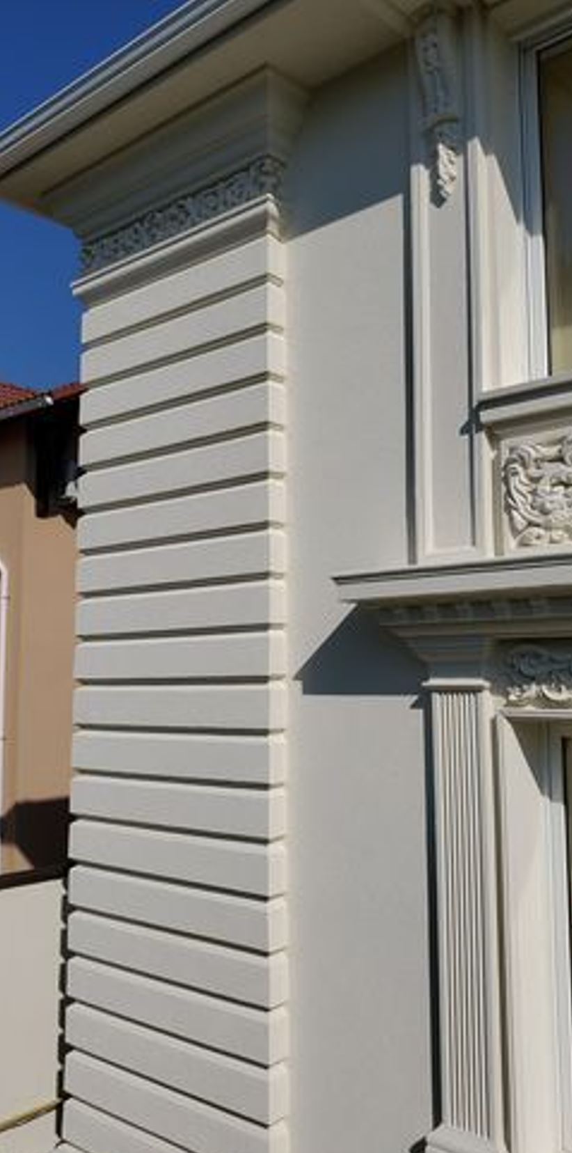 Панель утепления под покраску для фасада - изосайдинг из пенополистирола СВ-50/2 1000*50*2000 мм