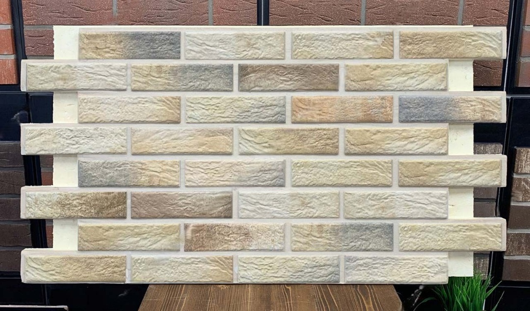 Loft Brick Masala фасадная термопанель из пенополиуретана ППУ 65 мм