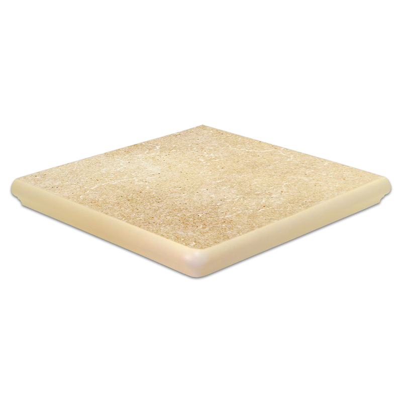 Клинкерная угловая ступень флорентинер Interbau Alpen Allgau 044, 320*320*8 мм