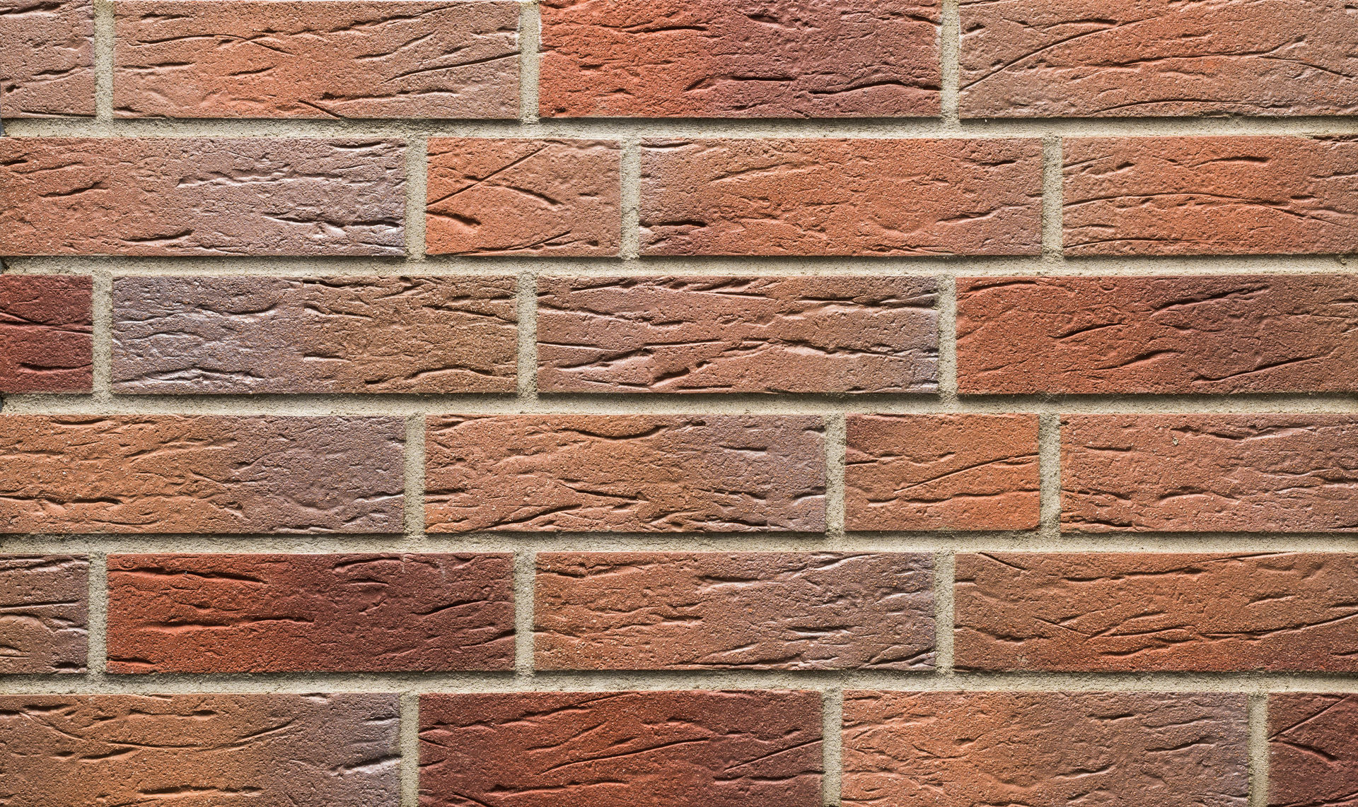 Клинкерная фасадная плитка облицовочная под кирпич Stroeher (Штроер) Keraprotect 417 eindhoven рельефная NF11, 240*71*11 мм