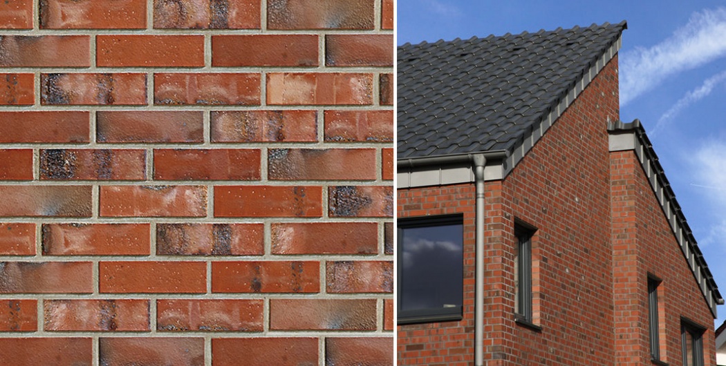 Кирпич облицовочный Клинкерный ABC 103 Artland rot Kohlebrand glatt NF 240*115*71 мм