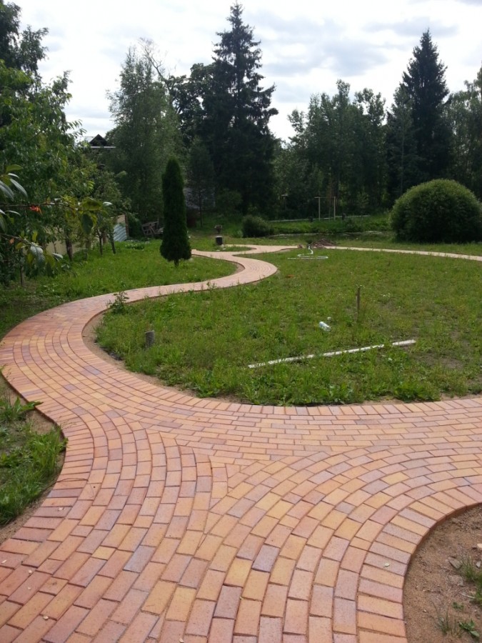 Тротуарная плитка / брусчатка Клинкерная ABC Herbstlaub-geflammt hell (Хербстлауб-гефламмт хелл), 200*100*45 мм