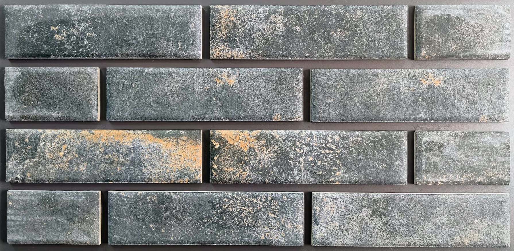 Metal Dark 245х65х8,5 мм клинкерная плитка под кирпич для фасада и цоколя