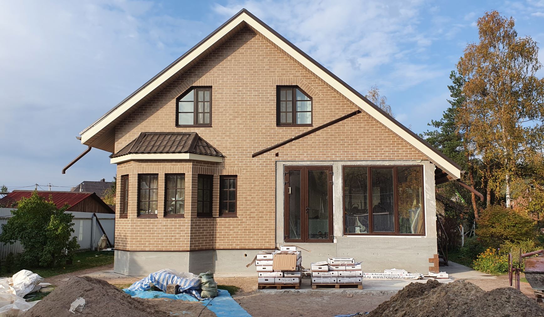 Mattone Sabbia Brown 245X66х7,4 мм Клинкерная фасадная плитка под кирпич облицовочная, коричневая