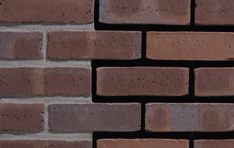 Iroko DF 210х24х65 мм, Фасадная и Интерьерная Плитка ручной формовки под кирпич Engels baksteen