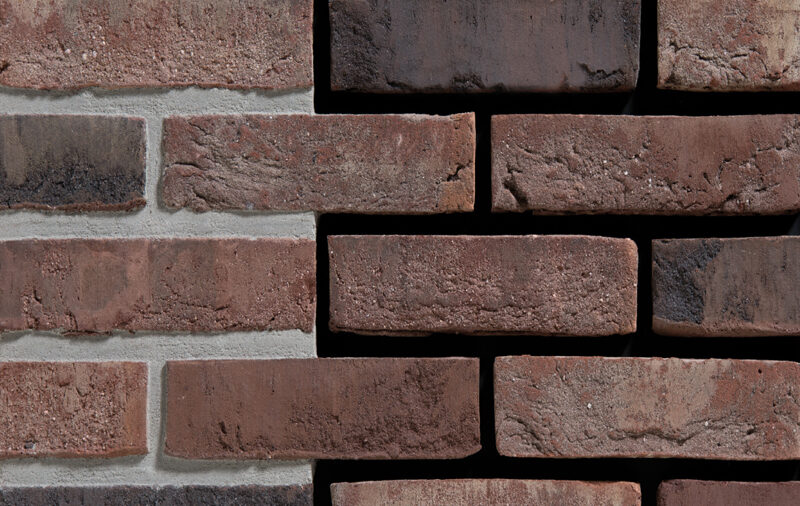 Fogo DF 208х24х65 мм, Фасадная и Интерьерная Плитка ручной формовки под кирпич Engels baksteen