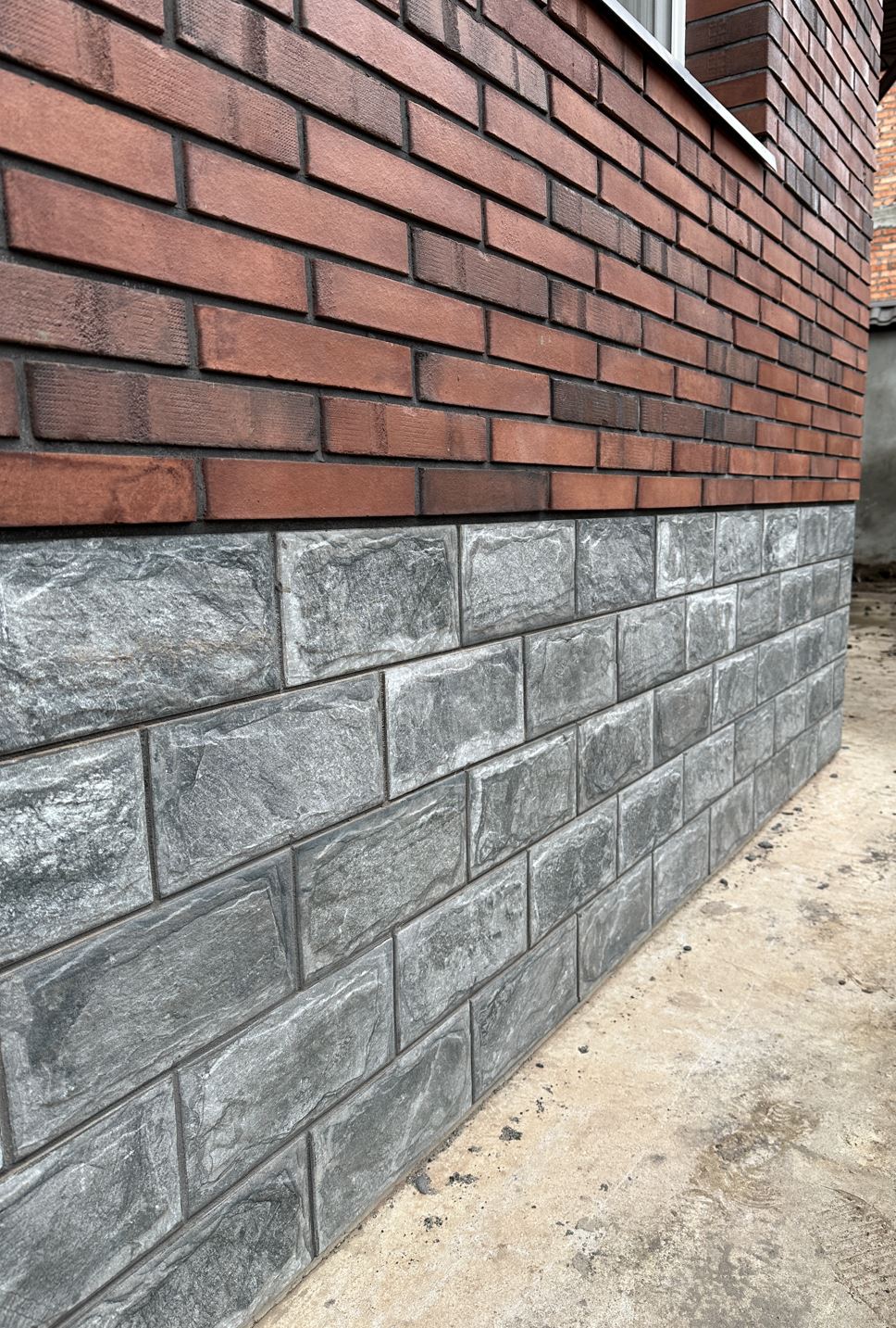 Фасадная ригельная плитка под клинкер Life Brick Римхен 370, 284*51*15 мм