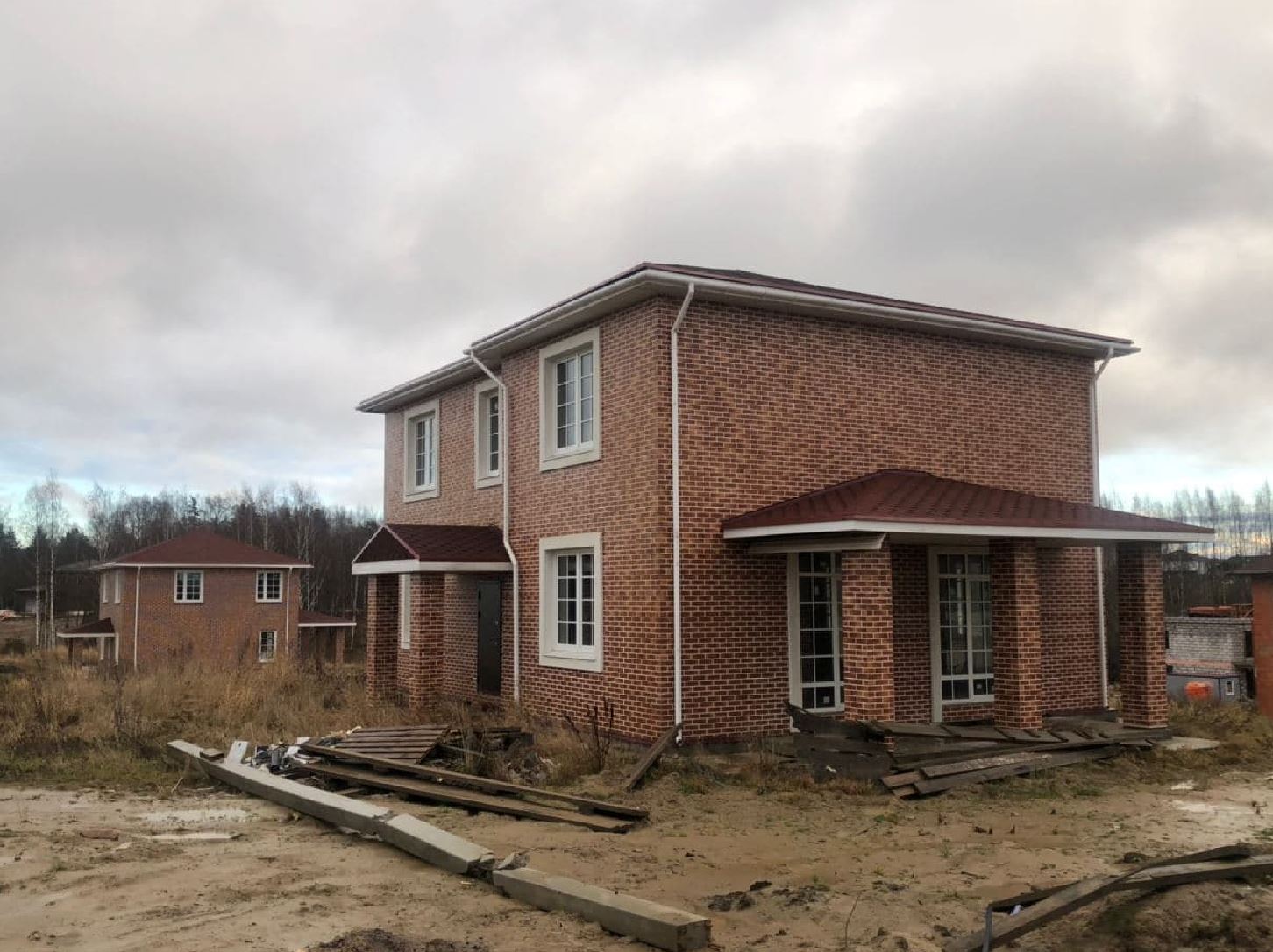 Aquarius Brown 245X66х7,4 мм Клинкерная фасадная плитка под кирпич облицовочная желтая