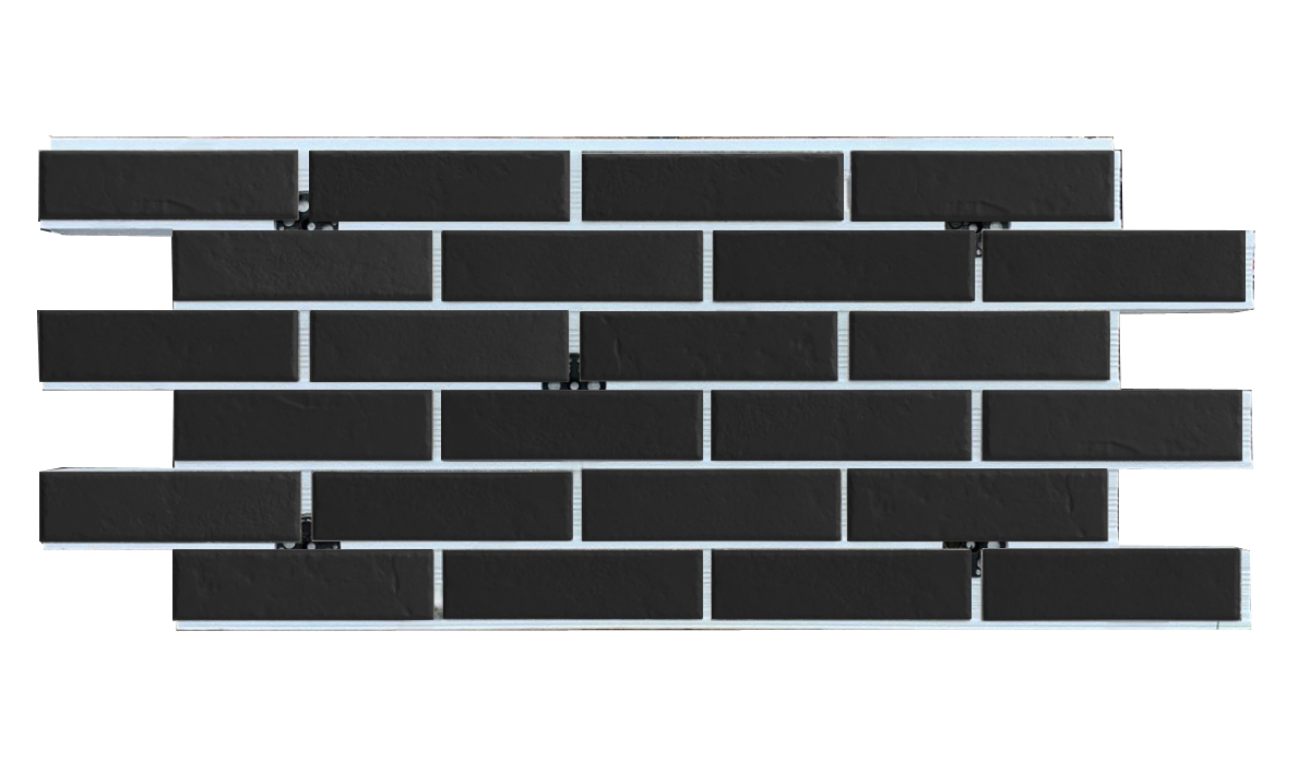 Graphite фасадная термопанель из пенополистирола ППС 50 мм с клинкерной плиткой