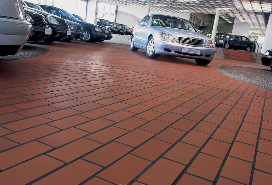 Кислотоупорная Клинкерная напольная плитка для промышленных помещений ABC Objekta Rot 240*115*10 мм