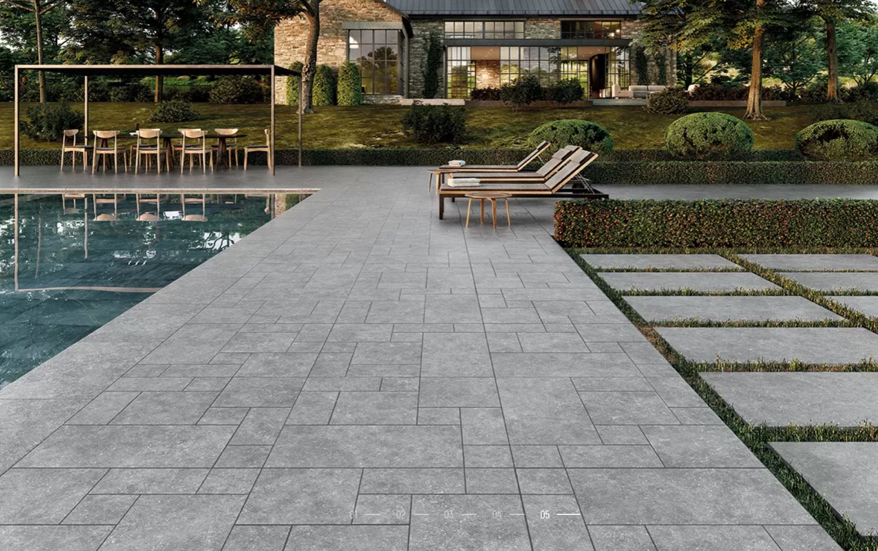 Ardenas CROMO Exagres 330*330*10 мм, напольная клинкерная плитка противоскользящая