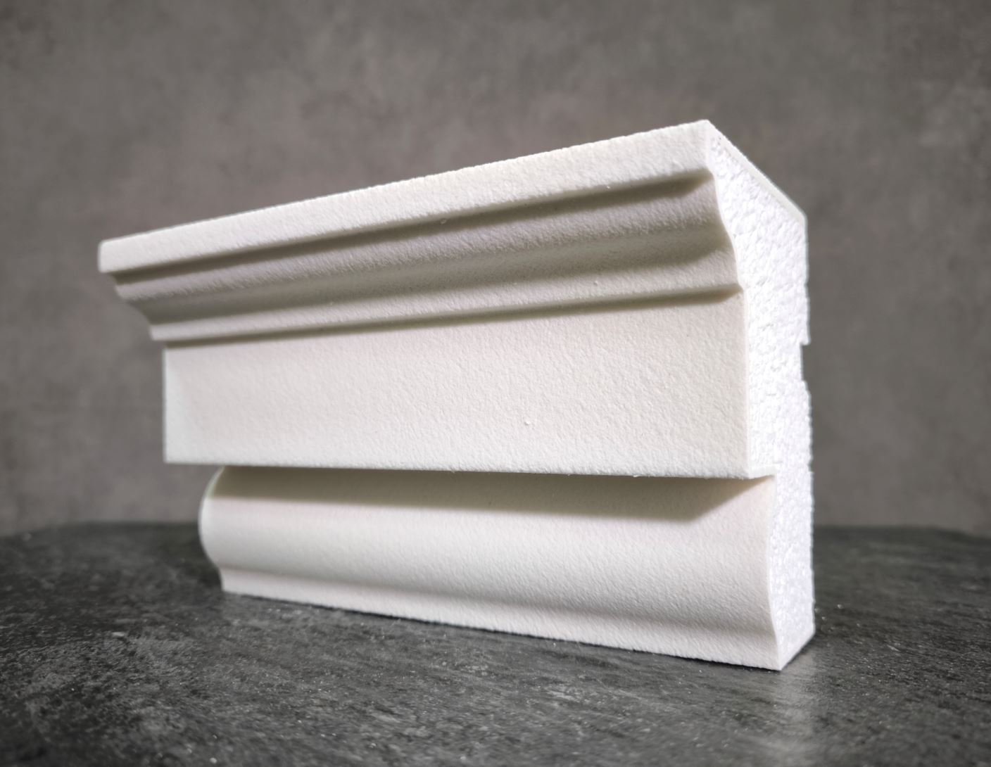 ПОДОКОННИК для Фасада и Интерьера - лепнина, декор из пенополистирола ПВ-120/1 120*95*2000 мм