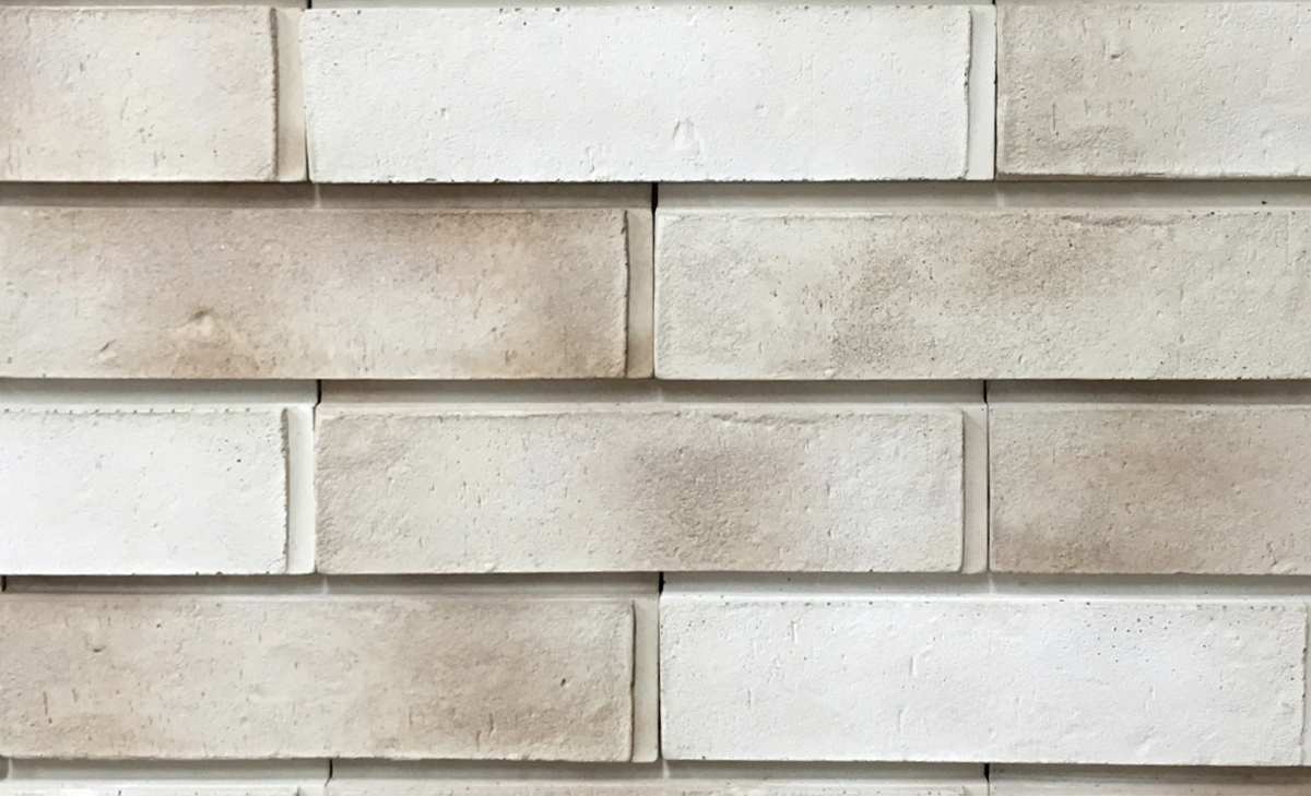 Боркум-1 Плитка под кирпич для навесного вент фасада с расшивкой шва  250X65X20 мм искусственный камень