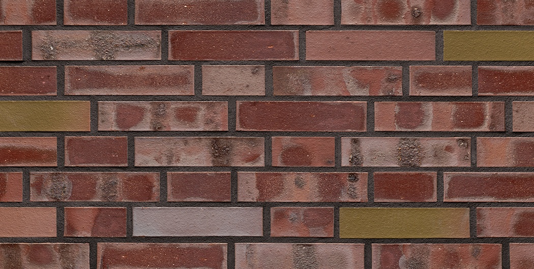 Кирпич облицовочный Клинкерный ABC 9104 Brandenburg mit Gelbanteil 55NF 240*71*55 мм