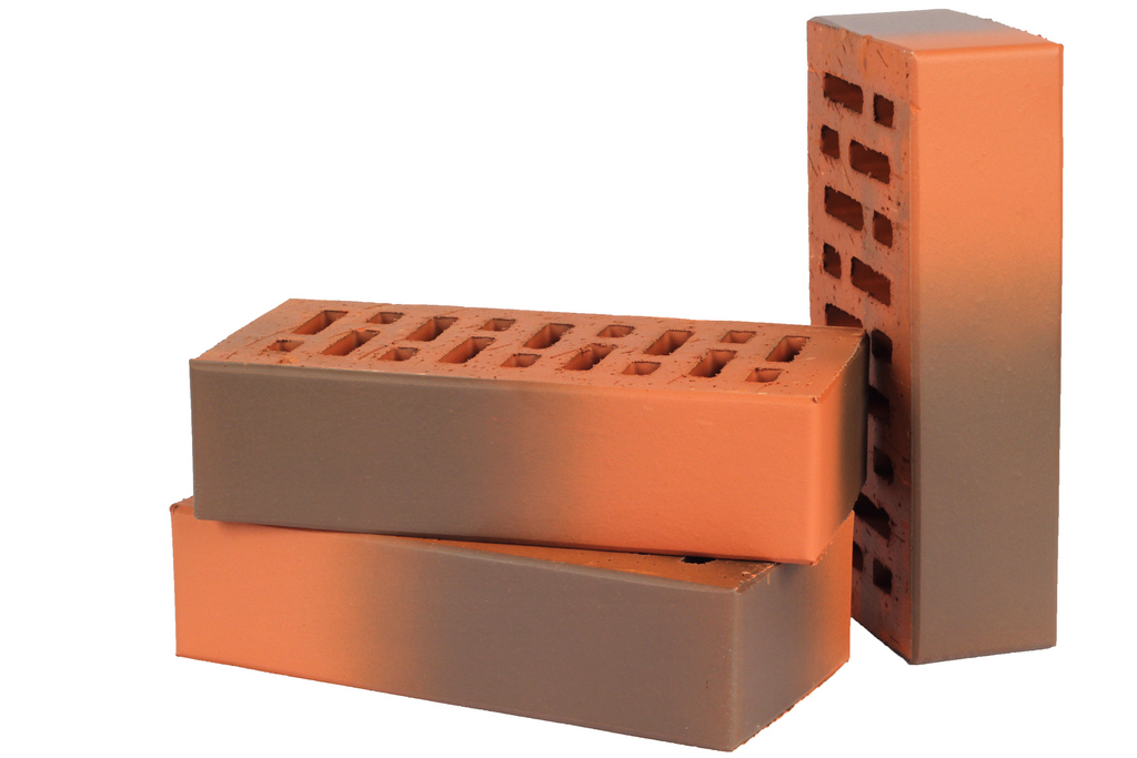 Lode AQUARIUS гладкий, 250*120*65 мм, Печной Кирпич керамический пустотелый, красный пестрый