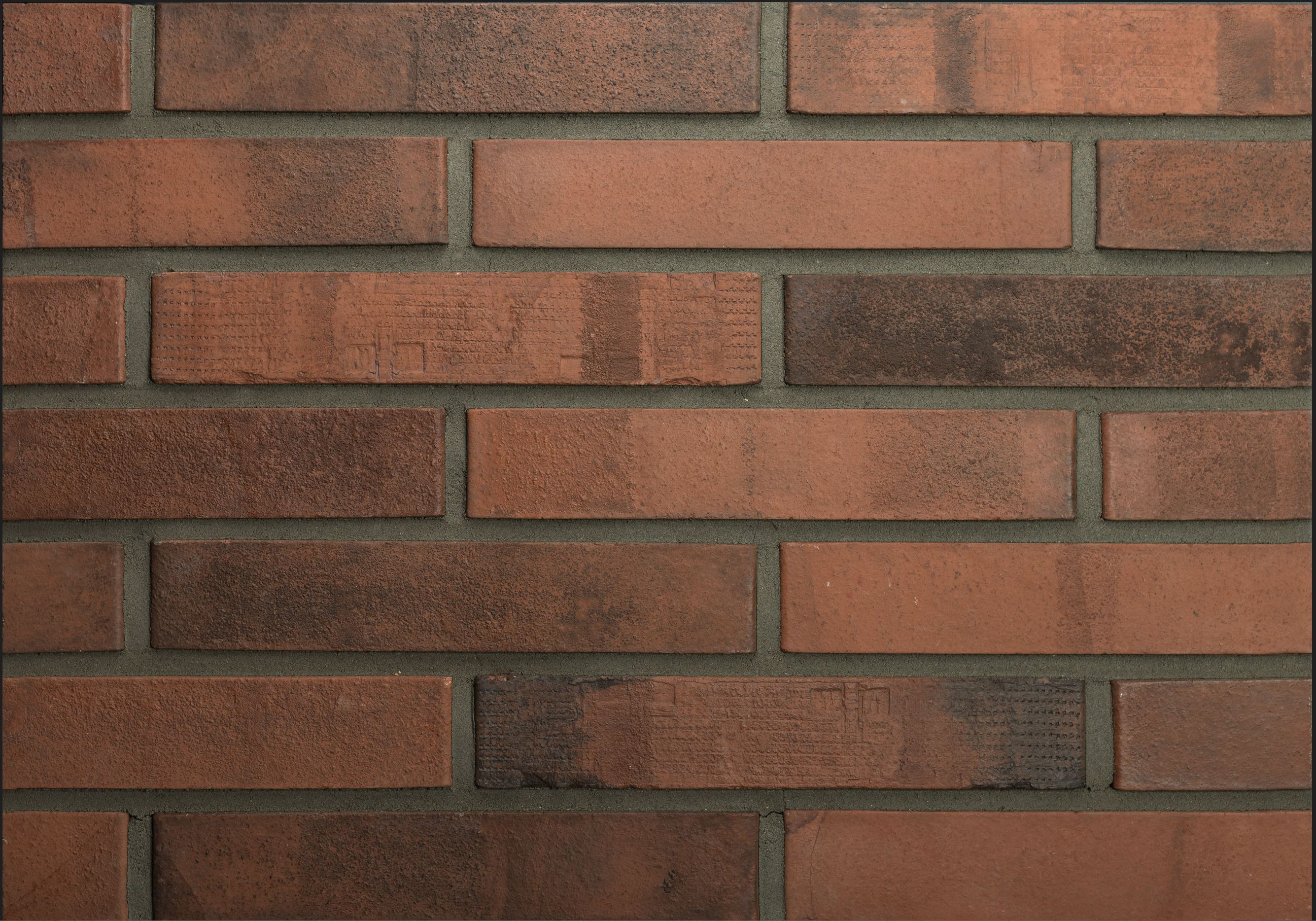 Фасадная ригельная плитка под клинкер Life Brick Римхен 370, 284*51*15 мм