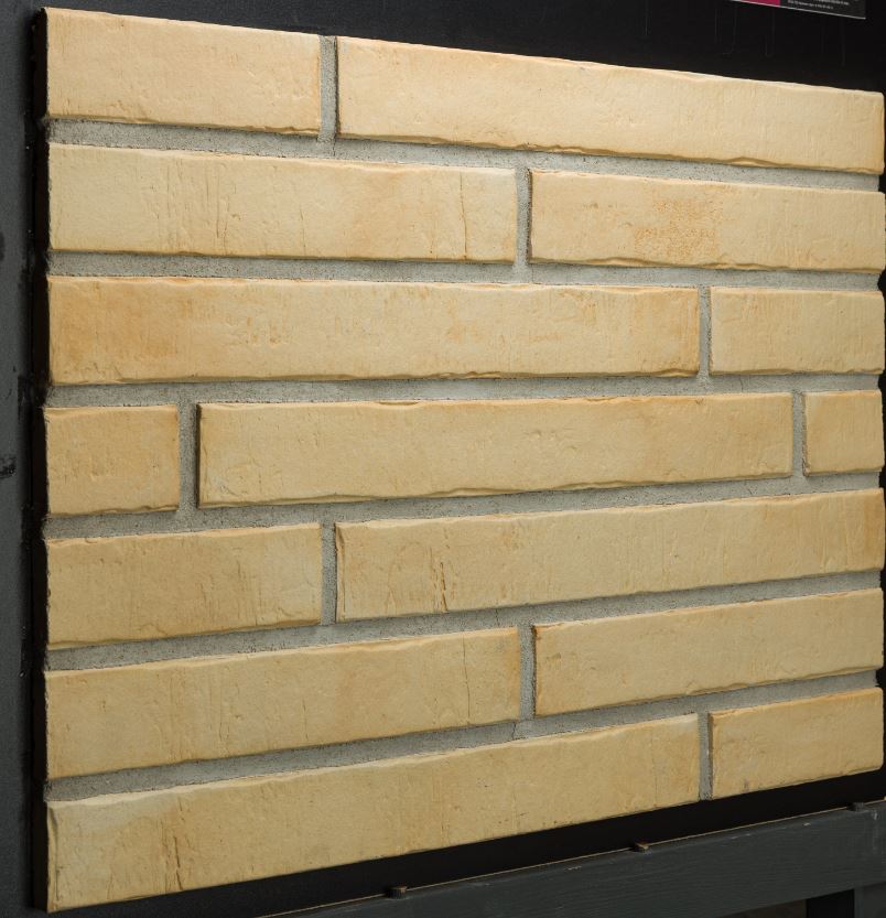 Фасадная ригельная плитка под клинкер Life Brick Лонг 101, 430*52*15 мм
