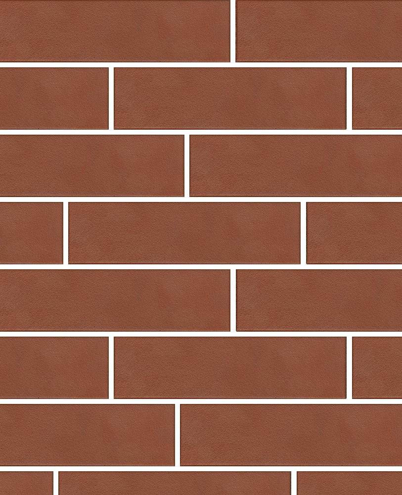 Амстердам-2 терракотовая клинкерная фасадная плитка под кирпич 245*65*7 мм, керамин