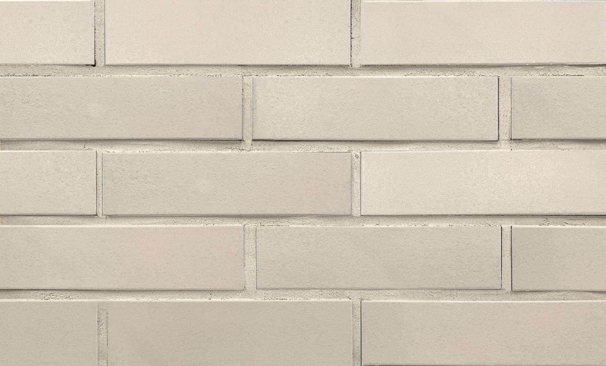 Амстердам-7 белая клинкерная фасадная плитка под кирпич 245*65*7 мм, керамин