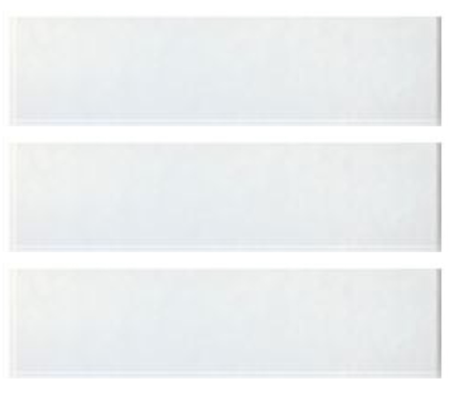 №4 Глазурованная Фасадная плитка Клинкерная под кирпич 283х84х13,5 мм цвет белый RAL