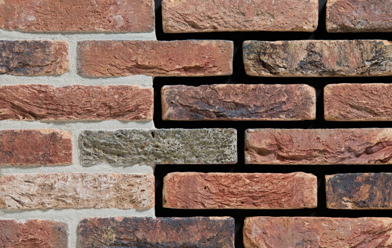 Tiffany Antiek WF 209х24х50 мм, Фасадная и Интерьерная Плитка ручной формовки под кирпич Engels baksteen