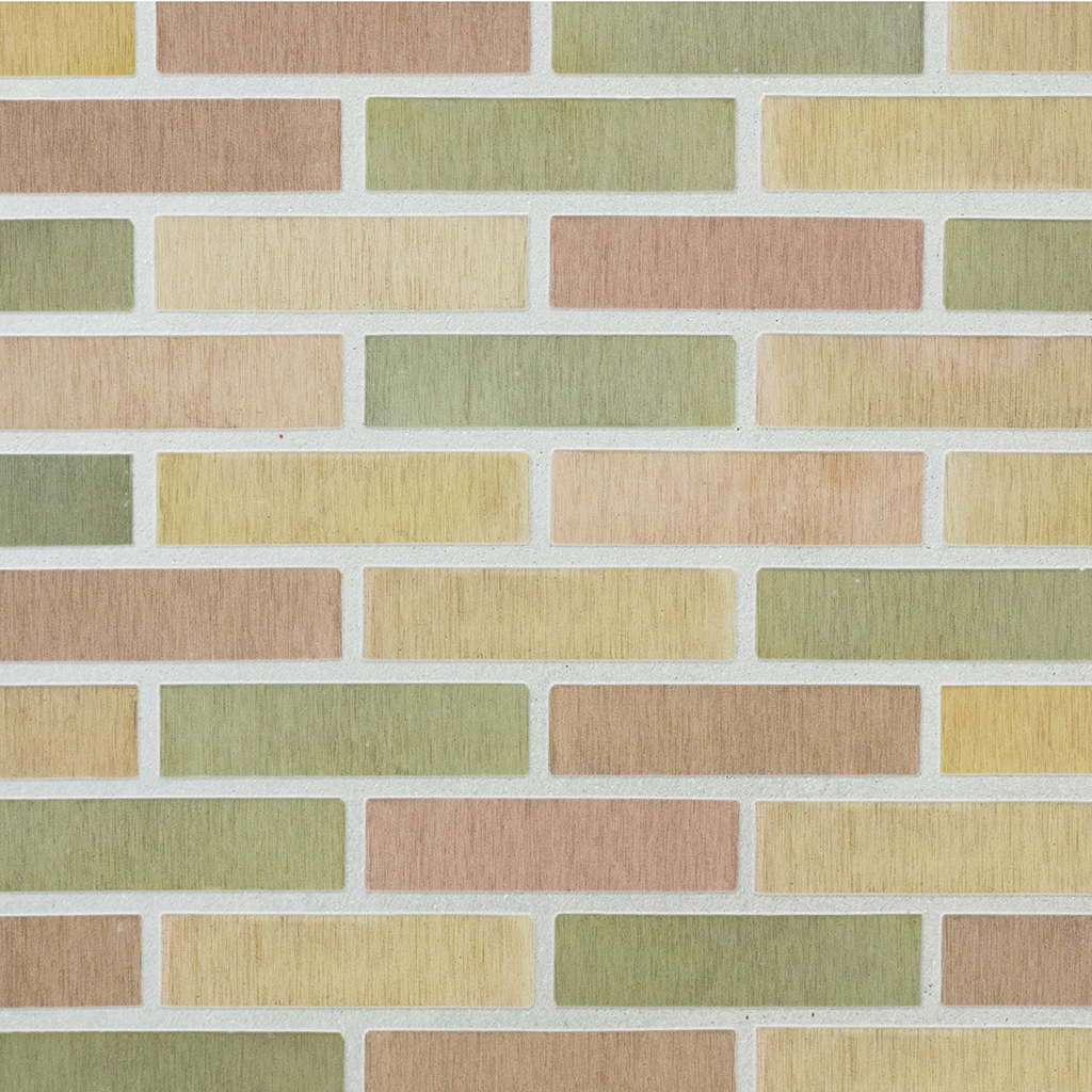 Lode ASA AUSTRA штриховой, 250*85*65 мм, Печной Кирпич керамический пустотелый, желтый пестрый