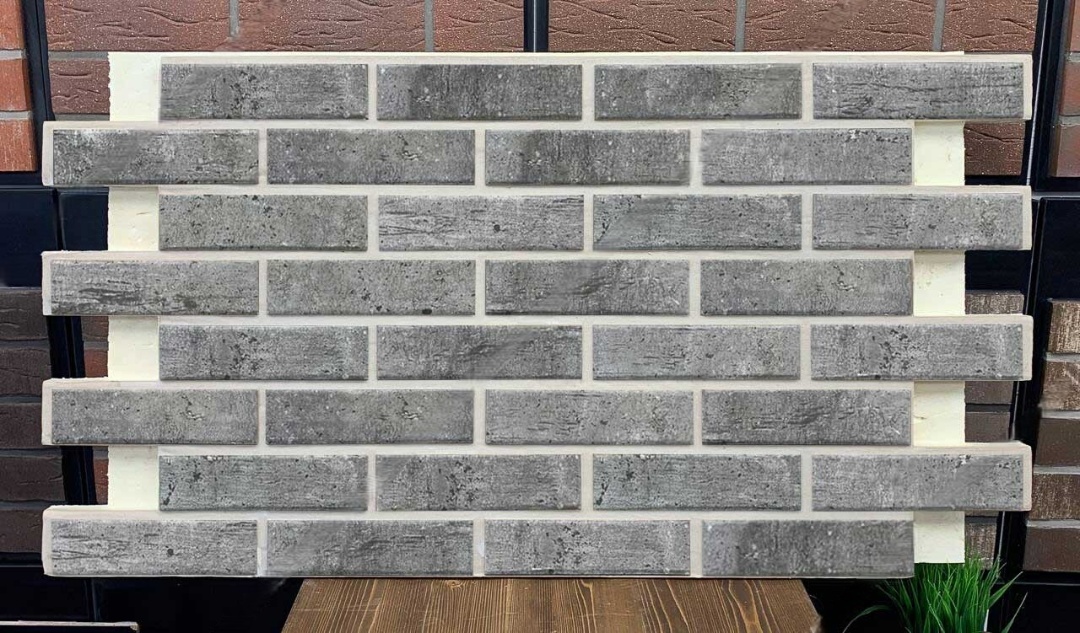 Cement Dark фасадная термопанель из пенополиуретана ППУ 65 мм