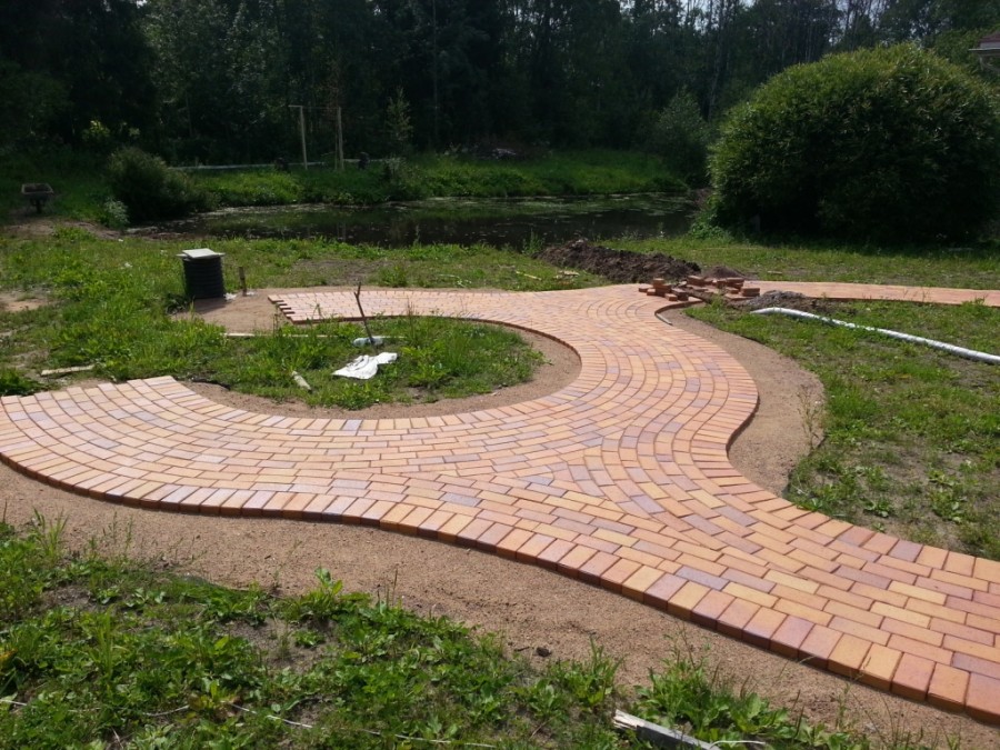 Тротуарная плитка / брусчатка Клинкерная ABC Herbstlaub-geflammt hell (Хербстлауб-гефламмт хелл), 200*100*45 мм