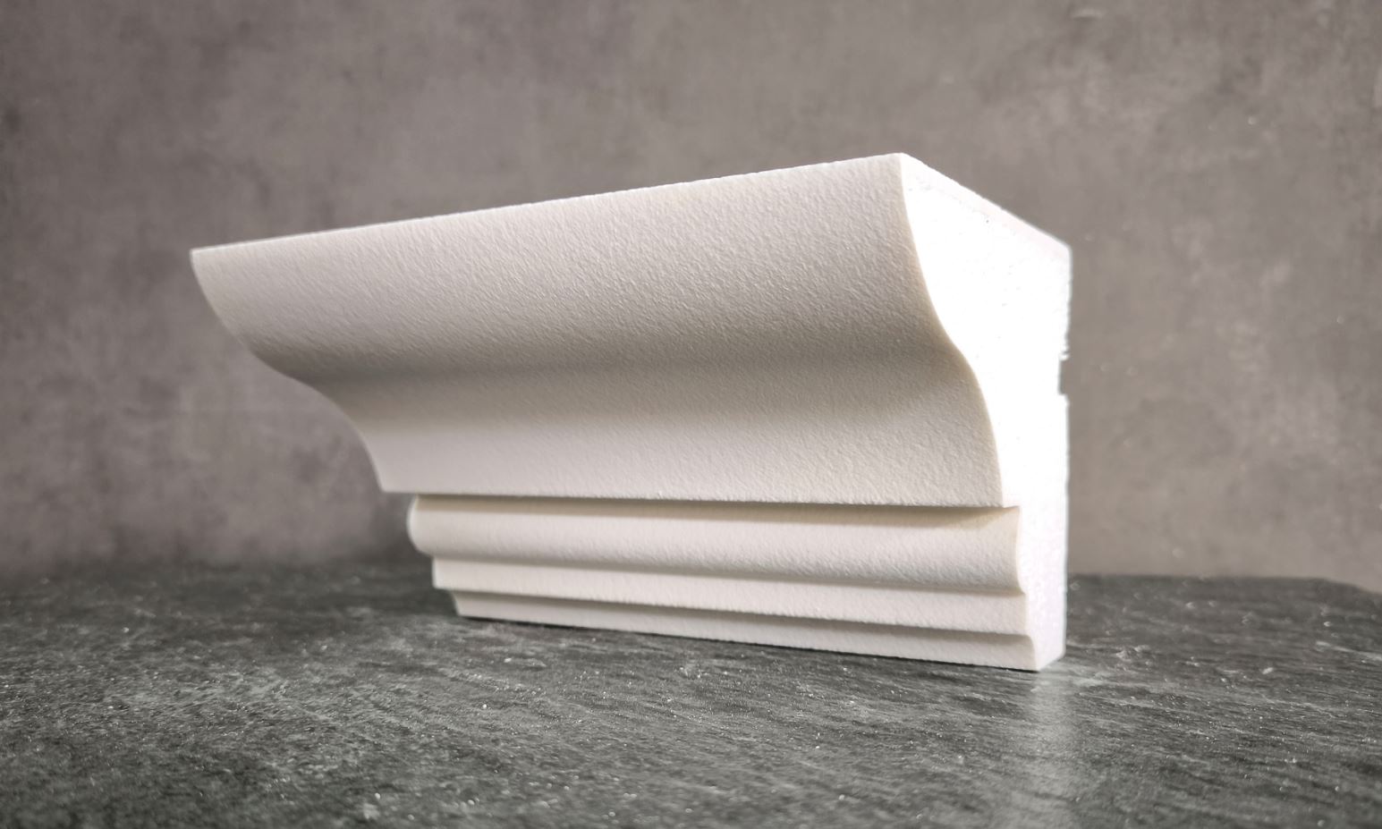 КАРНИЗ для Фасада и Интерьера - лепнина, декор из пенополистирола КВ-111/1 111*130*2000 мм