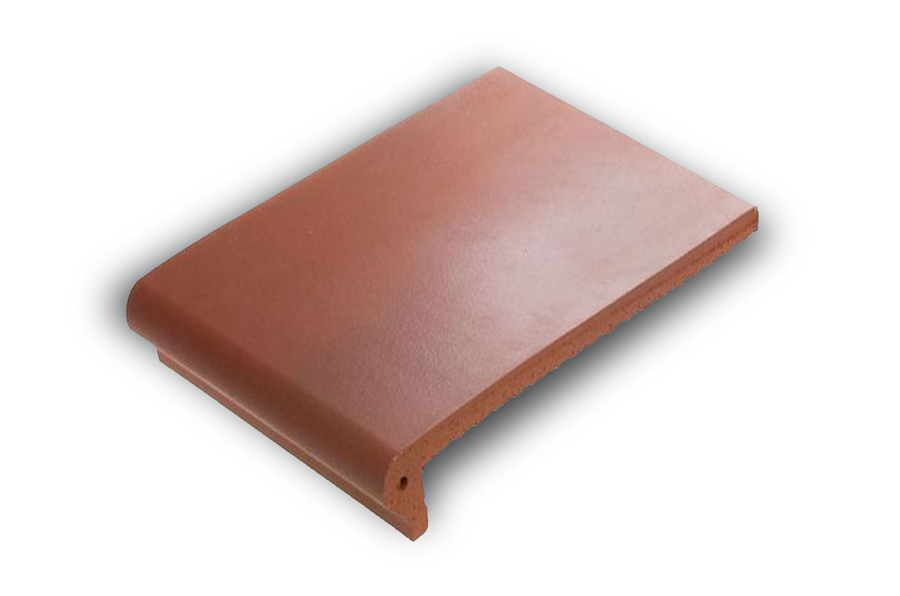 Клинкерная ступень Флорентинер противоскользящая плитка ABC Borkum 345*240*14 мм