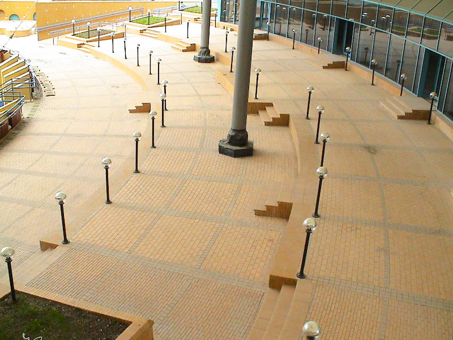 Тротуарная плитка / брусчатка Клинкерная ABC Lederfarben nuanciert (Ледерфарбен нуанкиерт), 200*100*45 мм