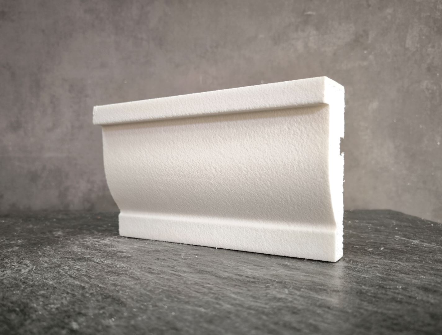 Молдинг для фасада - лепнина, декор из пенополистирола МВ-115/2 115*45*2000 мм