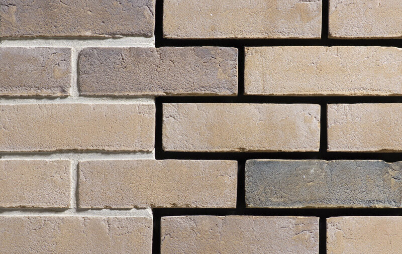 Oasen Old English Buff DF 213х24х66 мм, Фасадная и Интерьерная Плитка ручной формовки под кирпич Engels baksteen