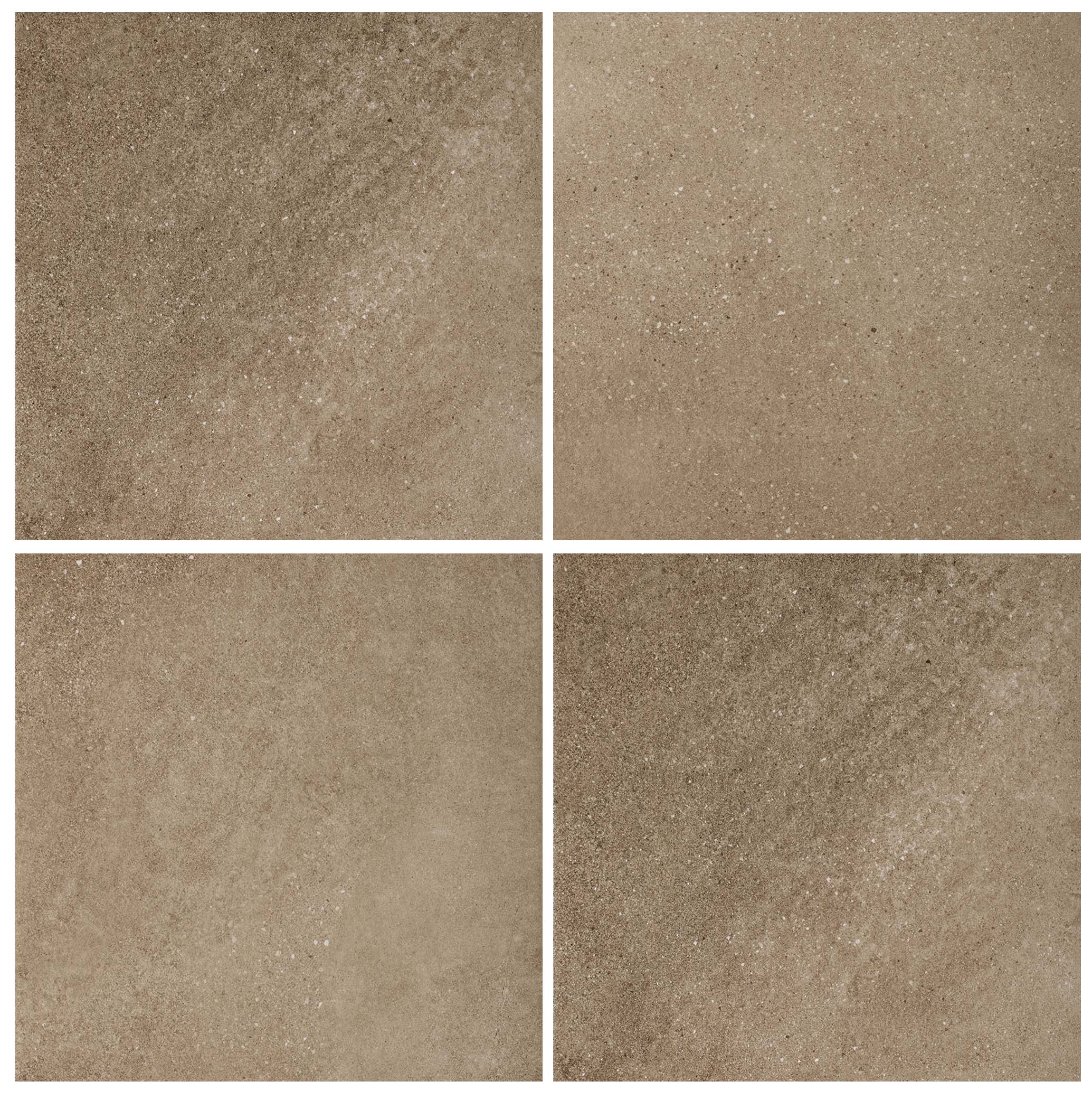 Mattone Sabbia Brown клинкерная ступень с насечками плоская противоскользящая 300x300x11 мм