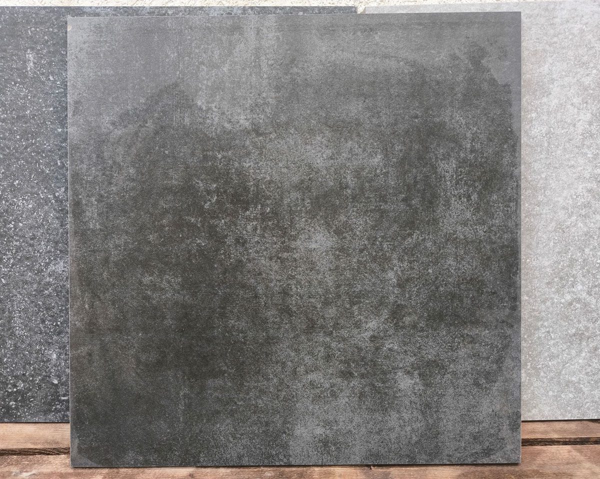 Moon Black 600x600x20 мм, тротуарная плитка уличная, противоскользящая, керамогранит OutdoorDesign