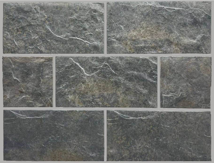 Облицовочная плитка Terra TERRABIG Anthracite крупный формат под камень — архитектурная серия для фасада и интерьера