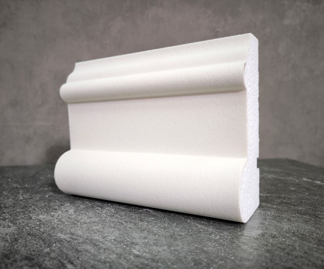 МОЛДИНГ цокольный для Фасада и Интерьера - лепнина, декор из пенополистирола ЦВ-150/3 150*70*2000 мм