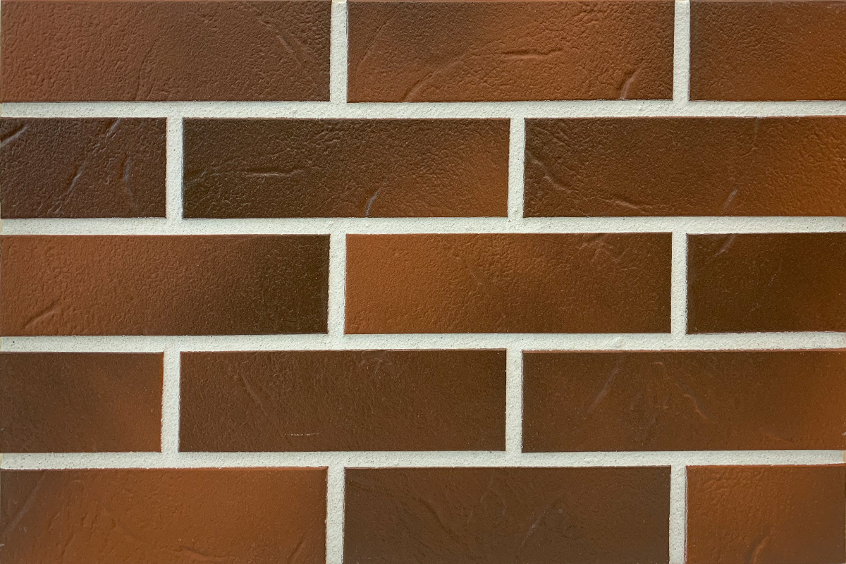 ABC Rotbunt Struktur 240*52*8мм Клинкерная фасадная плитка облицовочная под кирпич