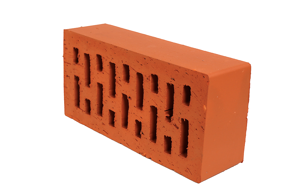 Lode JANKA F71 боковой клин, гладкий 250*120*65(71) мм, Кирпич фигурный пустотелый  красный