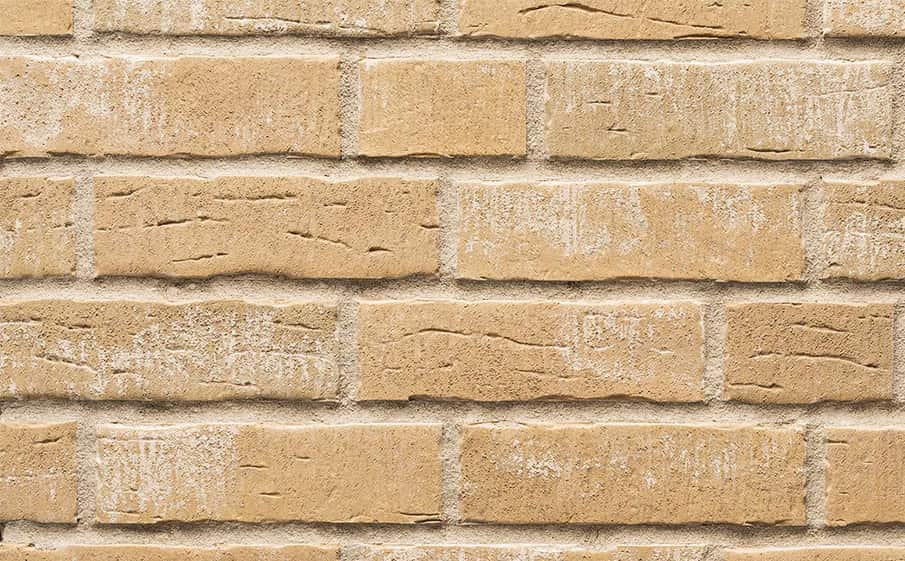 Клинкерная фасадная плитка облицовочная под кирпич Stroeher (Штроер) Steinlinge 371 silberbeige рельефная NF14, 240*71*14 мм