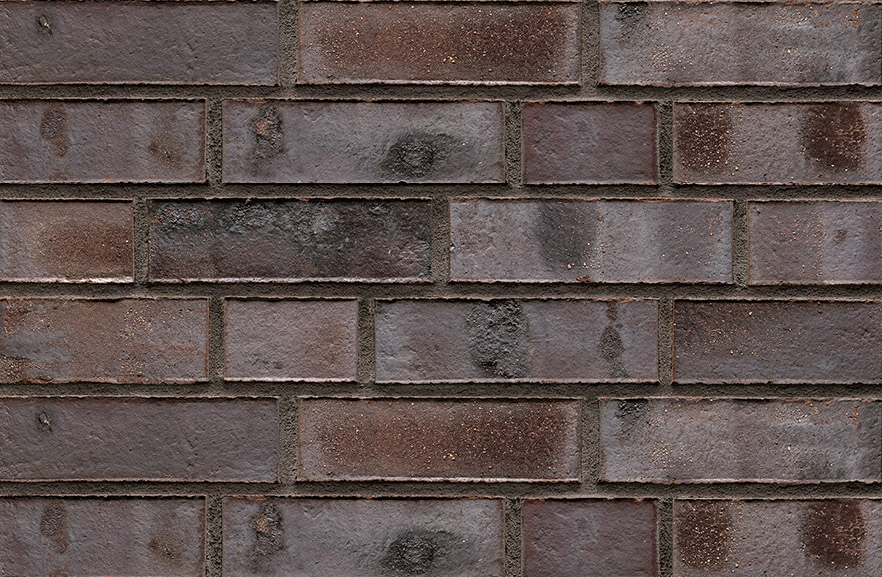 Кирпич облицовочный Клинкерный ABC 7423 Föhr Lava-Kohlebrand DF 240*115*52 мм