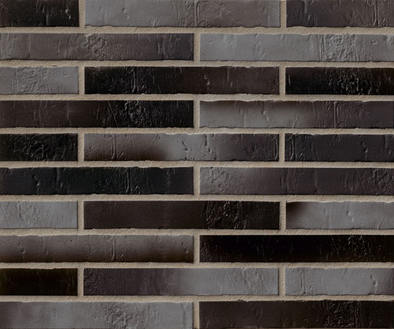 Atlantis KohleBrand Schieferstruktur 365*71*10 мм Клинкерная фасадная плитка под кирпич ригельная Langformat ABC