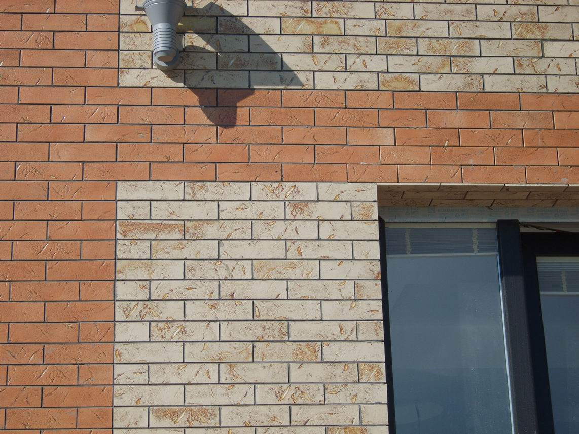 Фасадная Термопанель из пенополистирола ППС 60 мм с клинкерной плиткой Antik Kupfer 240*71*8 мм